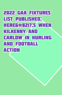 Gaa matches this weekend