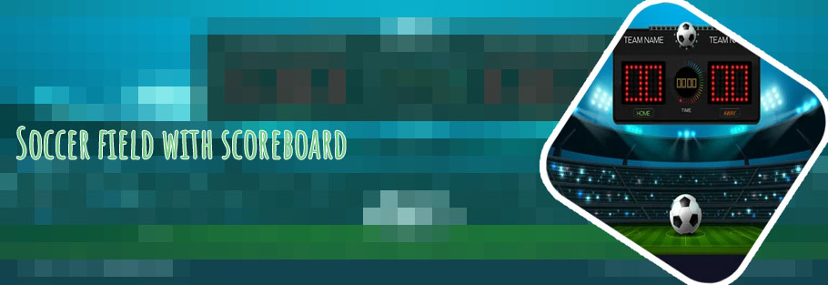 Scoreboard soccer